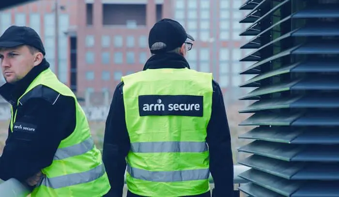 manned guarding - arm secure