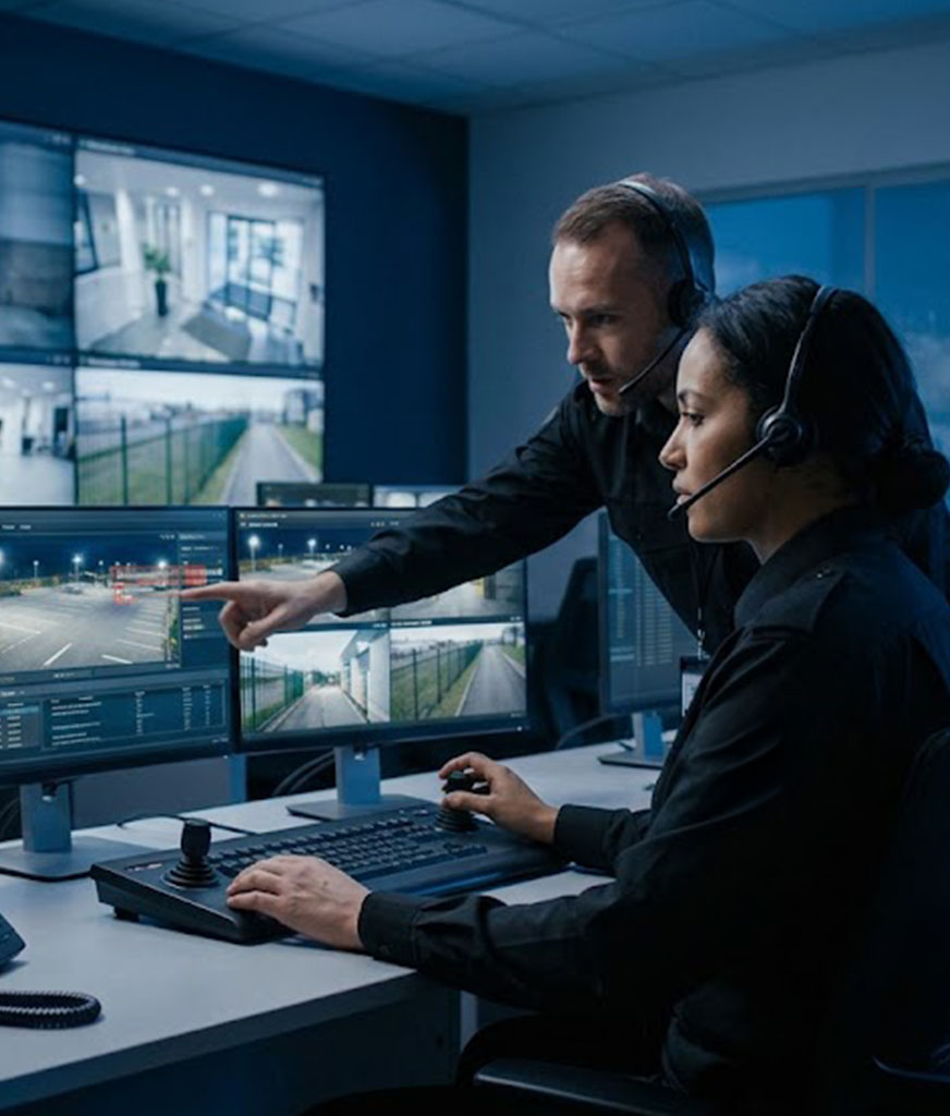 alarm monitoring in monitoring station